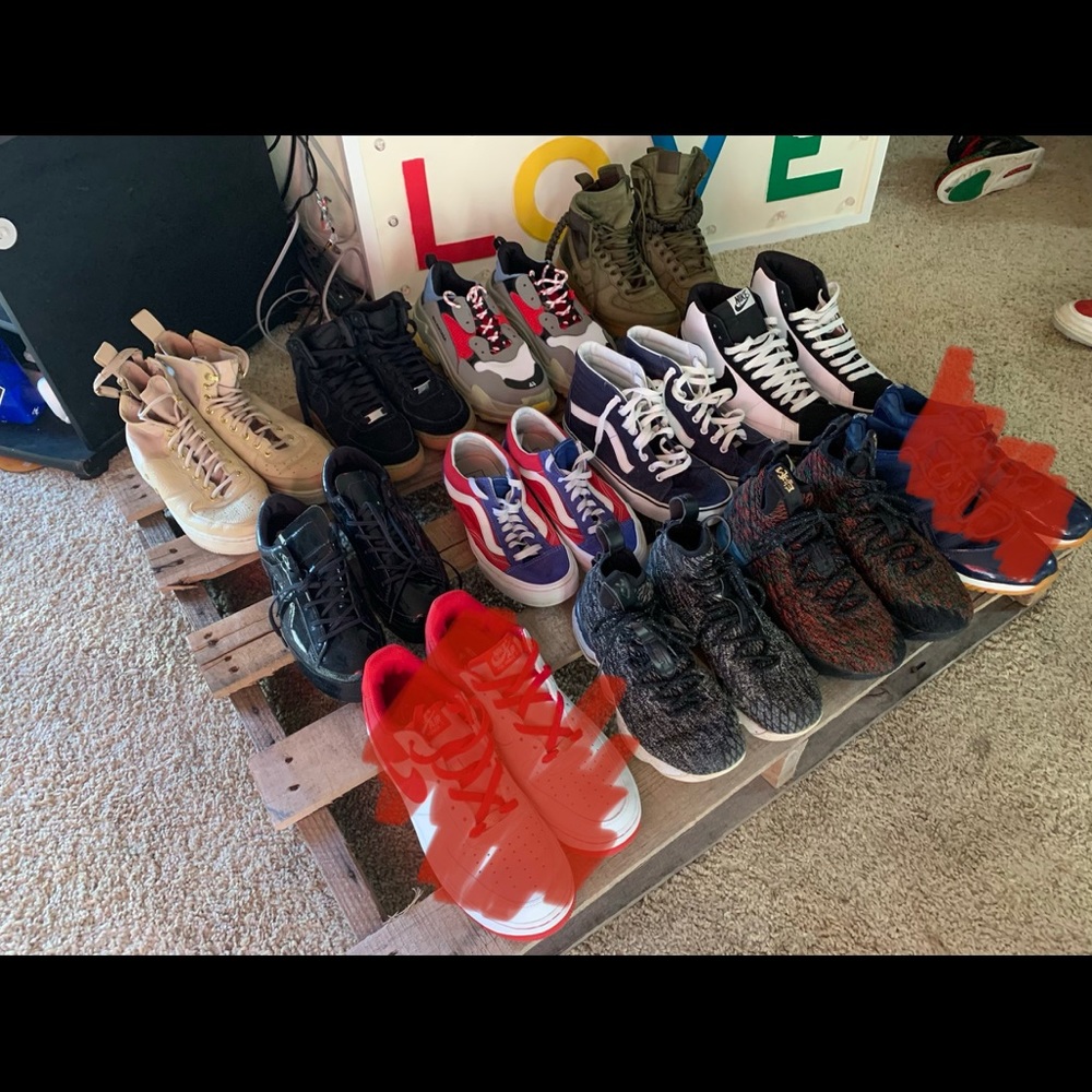 UPDATED: SHOE INVENTORY - SELL OR TRADE